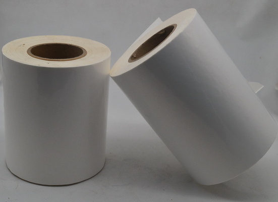 80G White Glassine Liner 1080mm 60GSM Tire Adhesive Labels