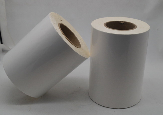 80G White Glassine Liner 1080mm 60GSM Tire Adhesive Labels