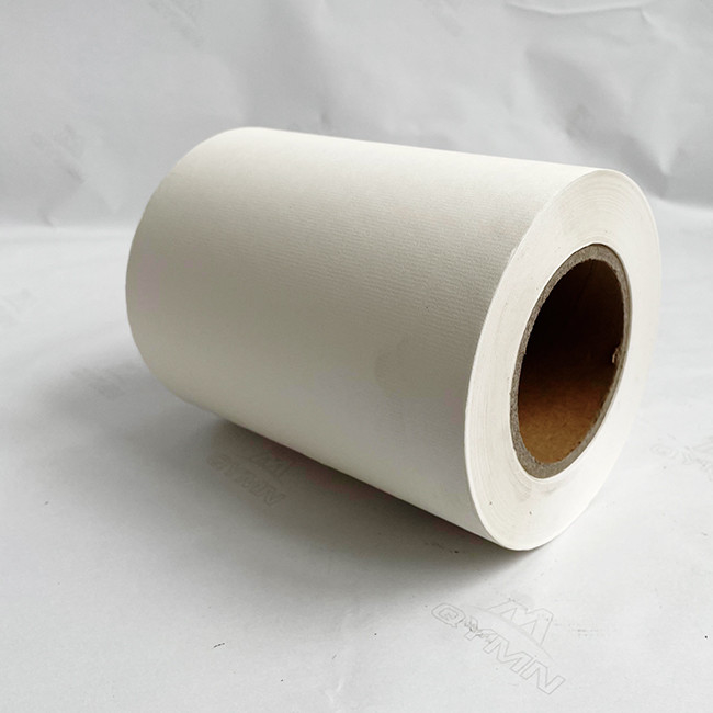 Ribbon Printing Industrial Adhesive Labels with 80GSM Semi Glossy Art Paper