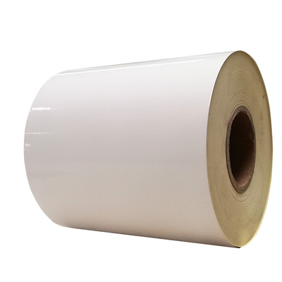 1080mm 폭 80GSM 목제 자유로운 종이 80G 노란 실리콘 종이 자동 접착 상표